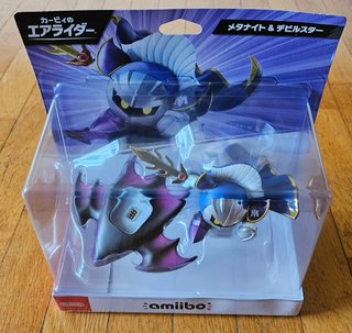 Amiibo Meta Knight & Stella Ombra Kirby Air Riders
