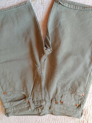 Jeans Levis Verde Agua Sin Estrenar