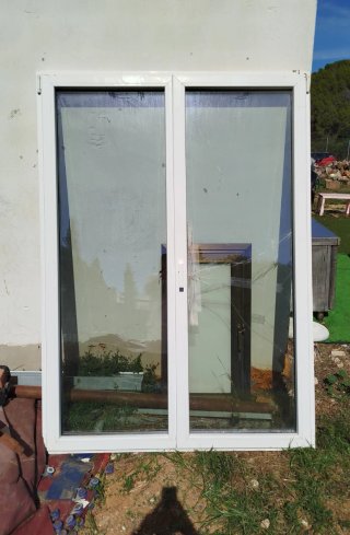 Puerta PVC Doble Hoja Grande