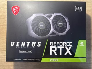 MSI RTX 2060 Ventus GP OC Edition