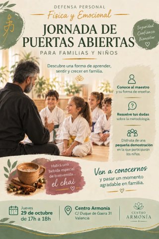 Clases para niños y adultos de defensa personal