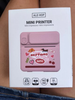 Mini Impresora ALE-HOP Rosa