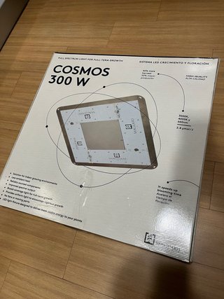 2 Paneles LED Cultivo Vanguard Cosmos 300W