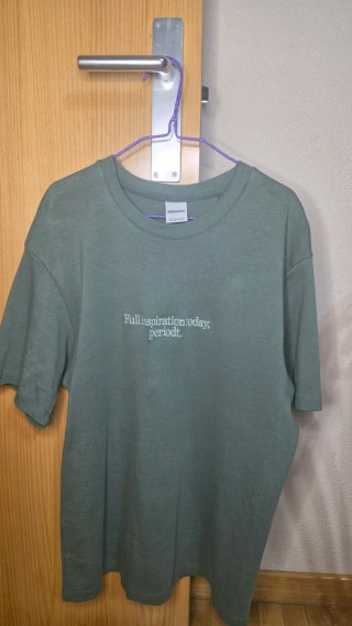 Camiseta Bershka verde S