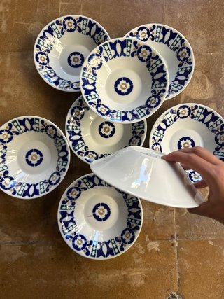 8 Platos Hondos Sargadelos