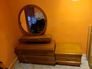 Conjunto de Cómoda y mesitas de noche