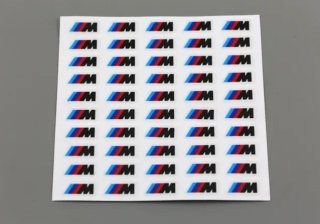 Juego de vinilos pegatinas BMW M pequeñas