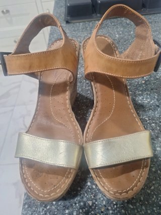 Sandalias de cuña Talla 38