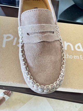 Mocasines de Piel Serraje para Niño