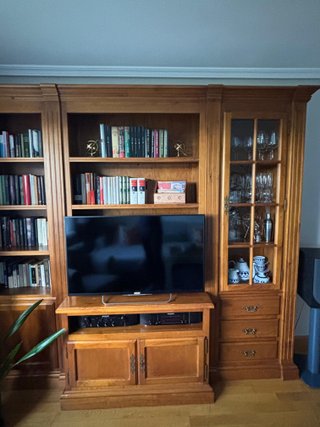 Librería de Salón de Madera