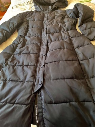 Abrigo Acolchado Emporio Armani Azul