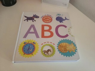Gira la rueda y-- aprende las letras: ABC
