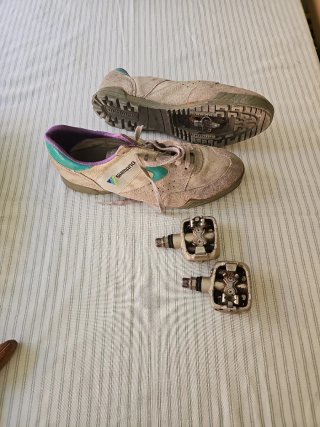 Zapatillas Ciclismo Shimano y Pedales Automáticos