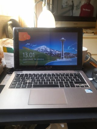 Portátil Asus Plata y Negro