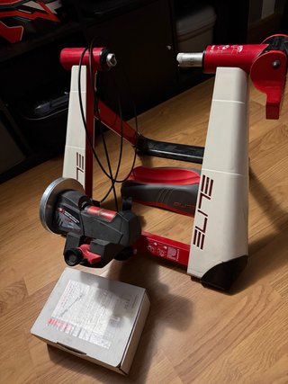 Rodillo de bici + tope de rueda