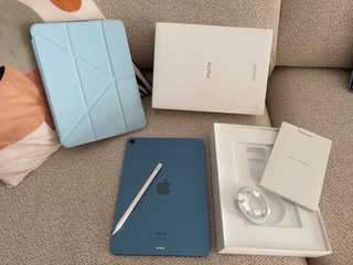 iPad Air 5 (2022) Azul con Apple Pencil