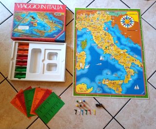Viaggio in Italia gioco vintage Ravensburger