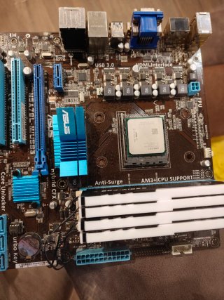 Pack pc gaming ASUS AM3+ con CPU fx8350 + 16gb