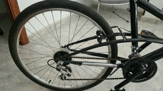 Bicicleta de Montaña Negra