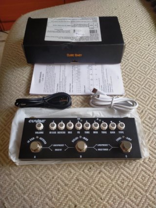 Pedal Multiefectos Guitarra Cuvave Cube Baby