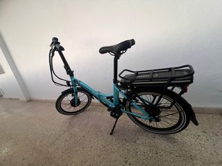 Bicicleta Eléctrica Plegable B-Pro Azul
