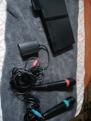 Playstation2 +Micrófonos Singstar PS2