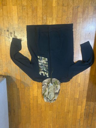 Sudadera Nike Negra Camuflaje