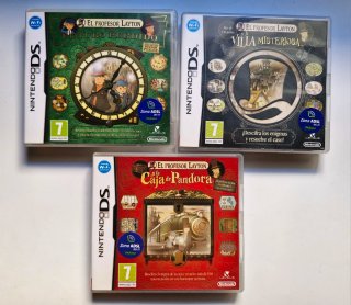 Profesor Layton Nintendo DS (3 Giochi)