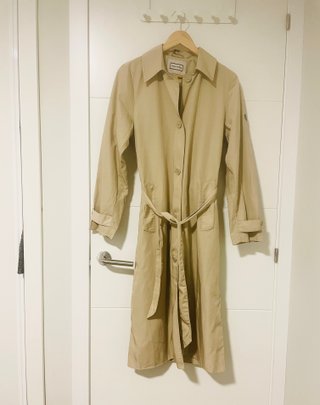 Gabardina con cinturón Hunter Beige Mujer