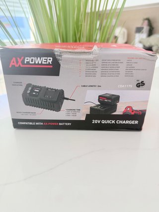 Cargador Rápido AX POWER 20V