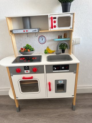 Cocina infantil de madera