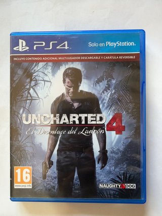 Uncharted 4 PS4: El Desenlace del Ladrón