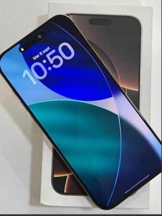 iPhone 16 Pro Max  Oro/Gris Espacial