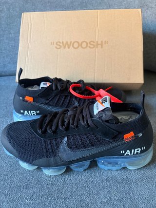 Nike Vapormax Off-White Negras Talla 42