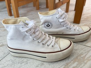 Zapatillas Victoria Blancas Talla 38