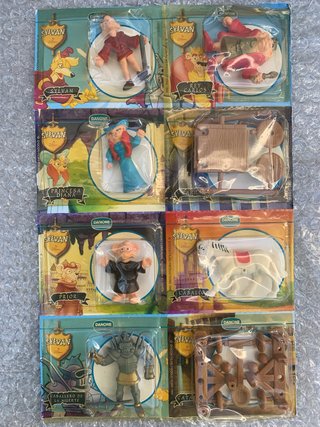 Figuras Sylvan Danone Colección Completa