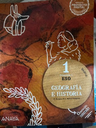 libro 1 eso geografia e historia trimestre 2