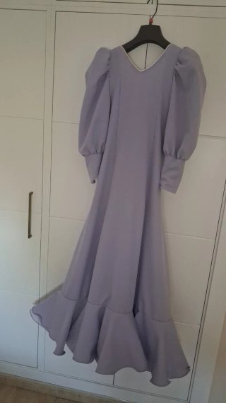 Traje de gitana morado talla 12 años o xs