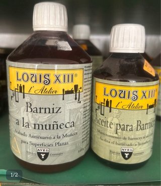 Pack Barniz y Aceite Louis XIII l'Atelier
