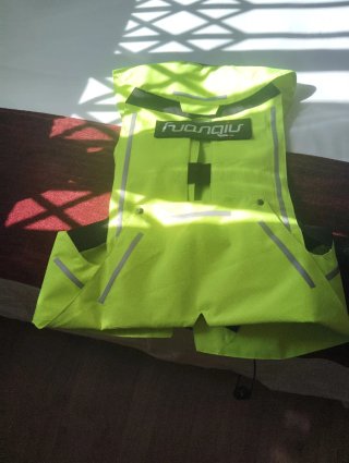 Chaleco airbag moto