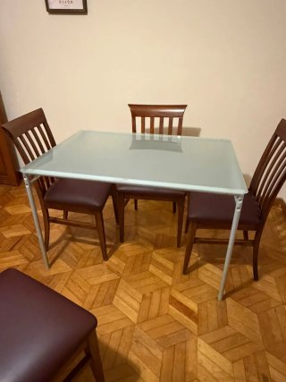 Mesa de comedor cristal