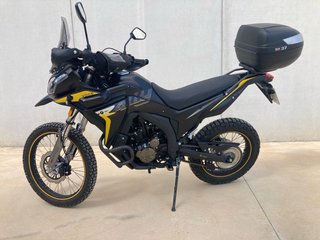 Moto Voge 300 RALLY Adventure Negra/Amarilla