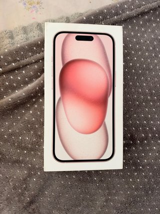 Caja iPhone 15 Rosa