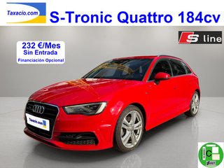 Audi A3 SPORTBACK 2.0 TDI 184cv S-Tronic Quattro