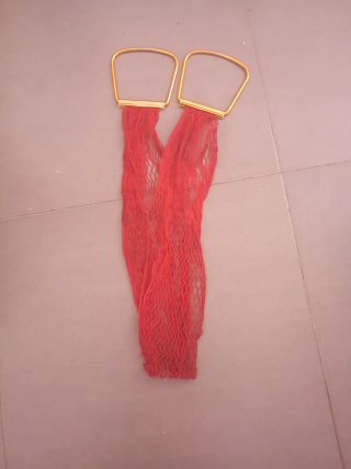 Bolsa Vintage de Red Roja