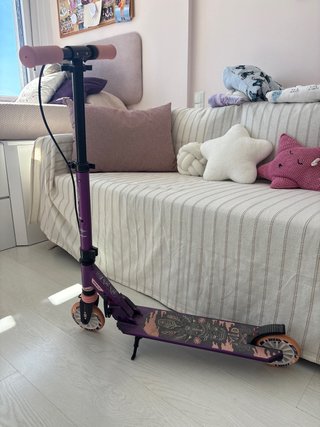 Patinete morado Oxelo para niñ@s