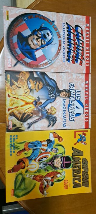 3 TOMOS HEROES MARVEL