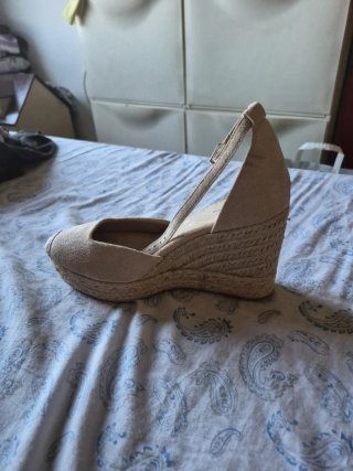 Alpargatas cuña Chic Vision Talla 38 Beige