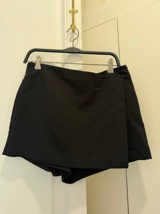 Falda pantalón negra