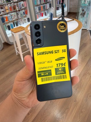 Samsung Galaxy S21 5G 128GB Nero